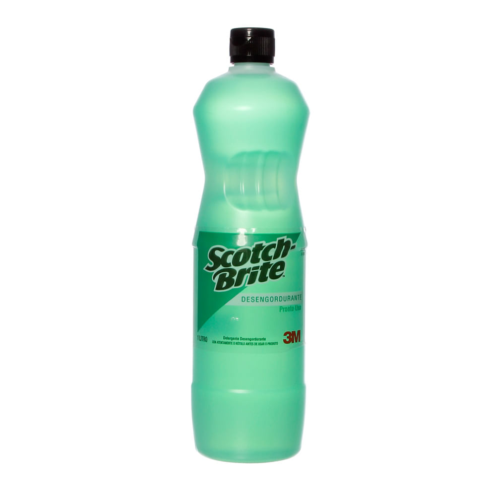Detergente Desincrustante Com 1 Litro Scotch Brite 3m Cepel Detergente Desincrustante Com 1 Litro Scotch Brite 3m Cepel